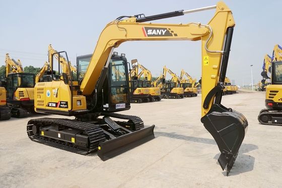 From China Second hand construction machinery, used Sany 75 excavator