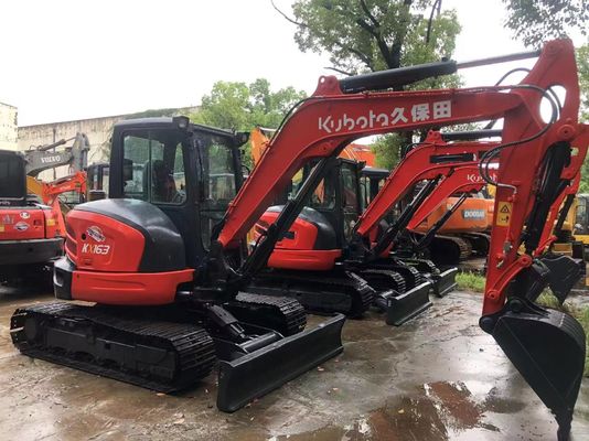Used Kubota KX163 Mini Excavator Hydraulic Crawler Excavator Original Engine