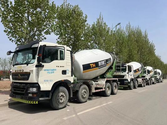 Used Mixer Truck Heavy Industry Concrete Mixing And Transportation Truck