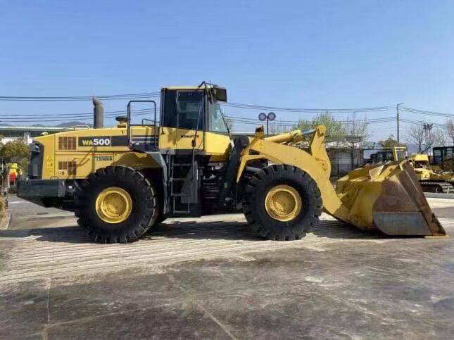 Great Loader Used komatsu Wa500-6 Wheel Loaders Japan Made Loader Wa380 500 600 900 Construction Machinery Mining Loading 