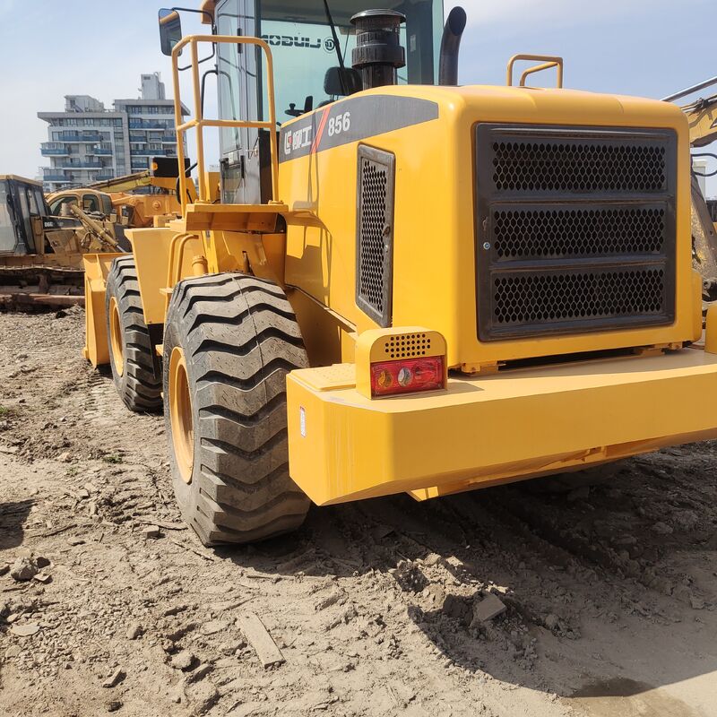 Carregadeira frontal Liugong 856 856H CLG856H usada, 5 toneladas, carregadeira de rodas articulada grande da China