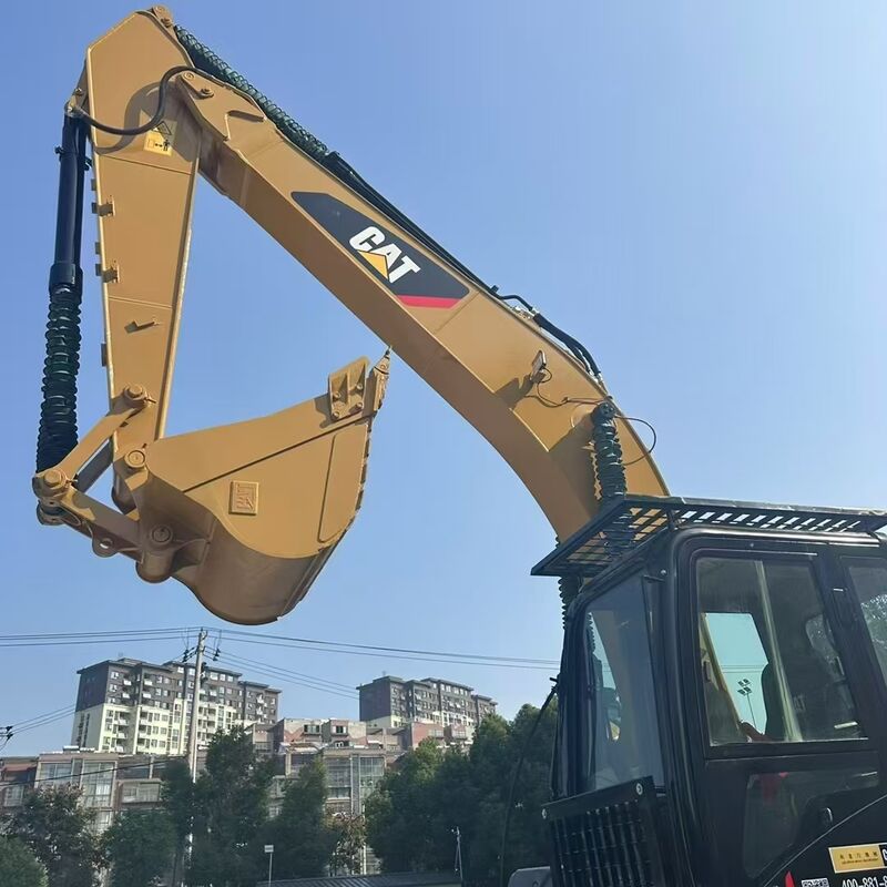 Excavadora Cat de segunda mão para venda em ótimo estado, máquinas de construção usadas