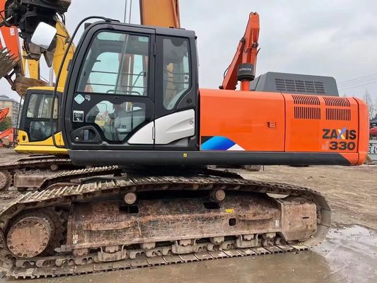 Excavadora usada Hitachi ZX300-5A de alta velocidade com motor Isuzu importado original