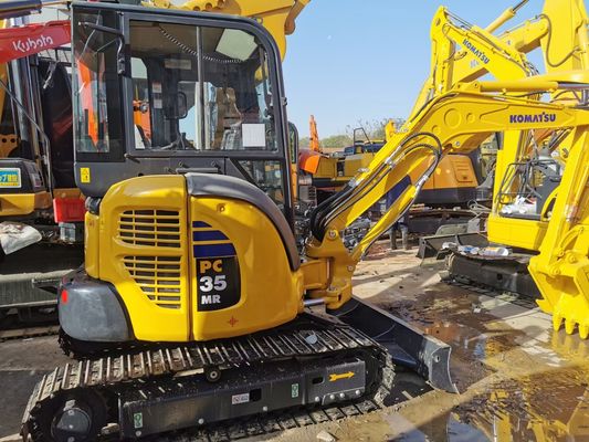 Excavadora original de segunda mão tipo Komatsu 35 Boa qualidade