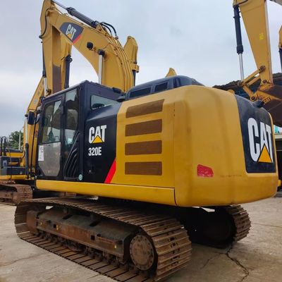 Excavadora de gatos multifuncional usada  320E para várias aplicações