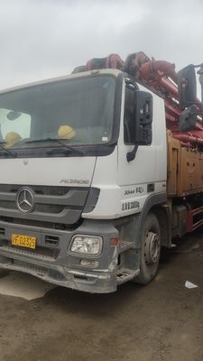 Venda de caminhão de bomba de concreto SANY usado, chassi Mercedes Benz