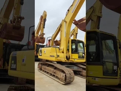 Vídeo de inspecção da escavadeira Komatsu PC200-8